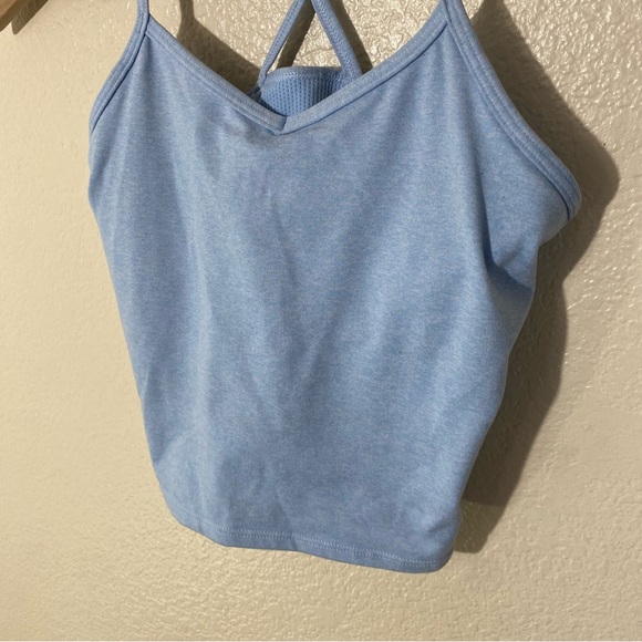 Athleta Girl Stratford Blue All Day Softluxe Longline Bra Size L/12 - Picture 3 of 7